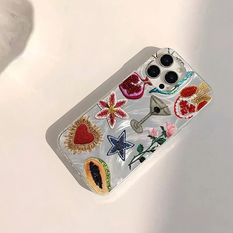 Beaded Pattern Phone Case