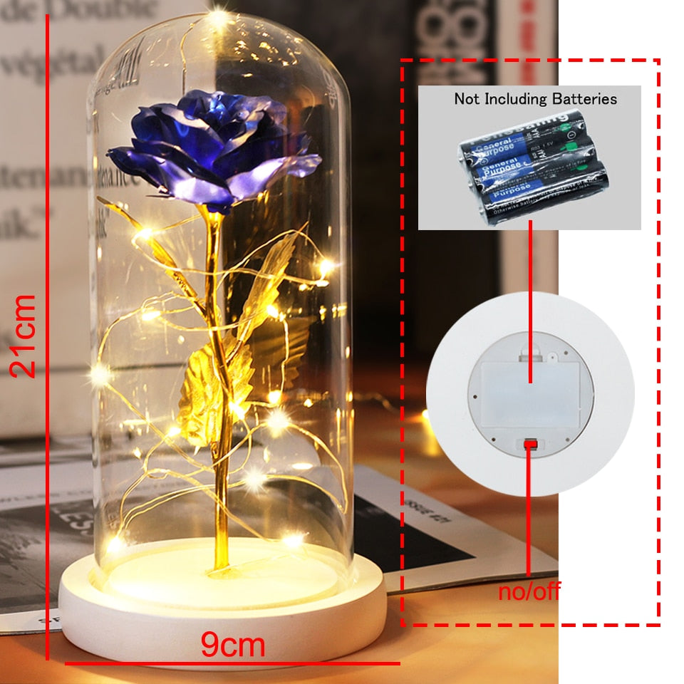 SALE Light Up Rose Domes