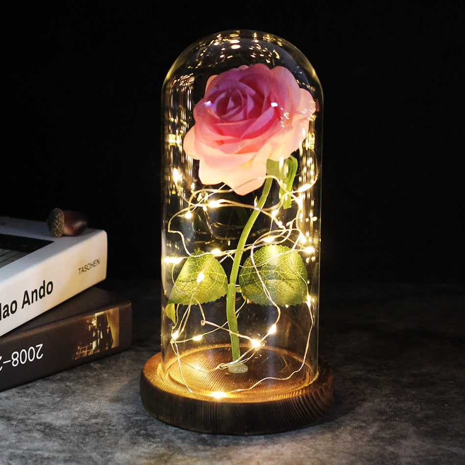 SALE Light Up Rose Domes