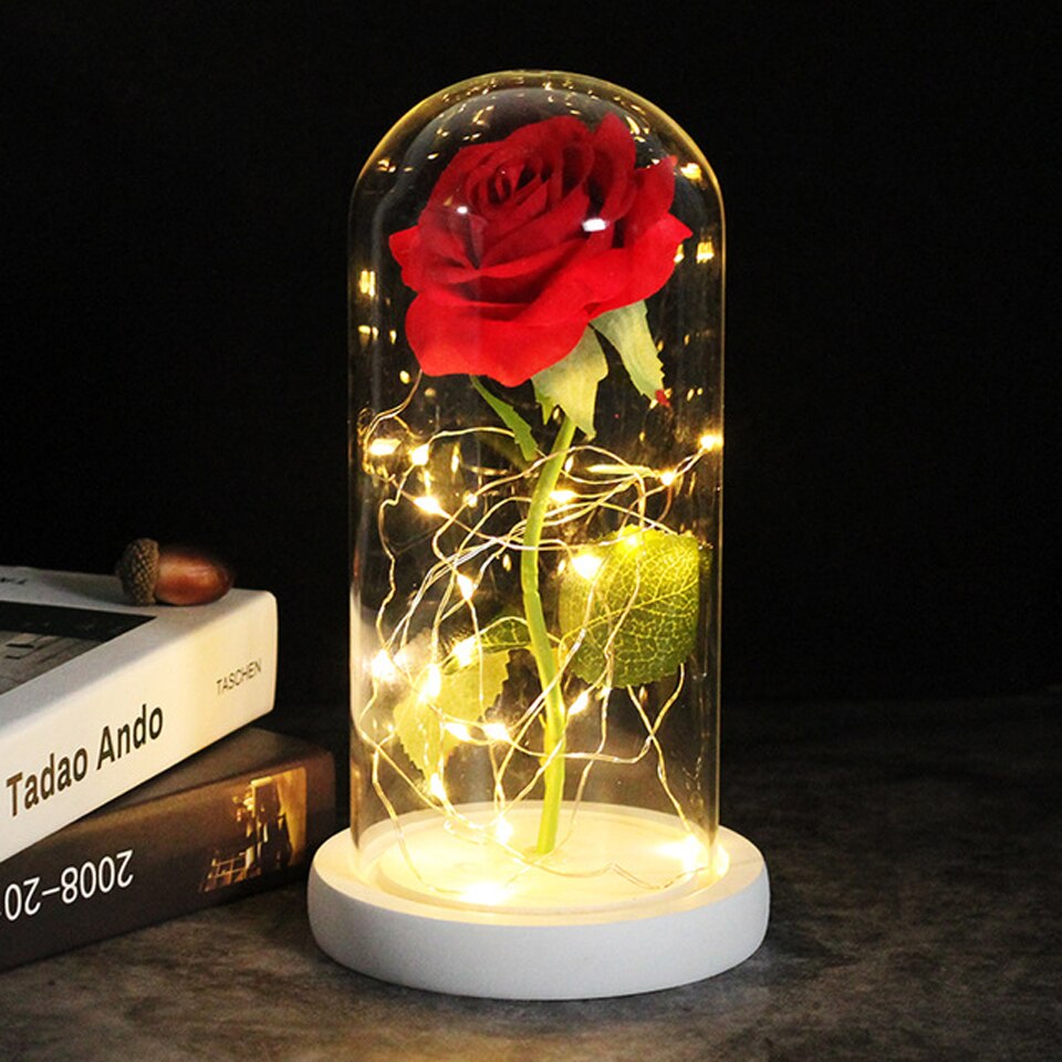 SALE Light Up Rose Domes