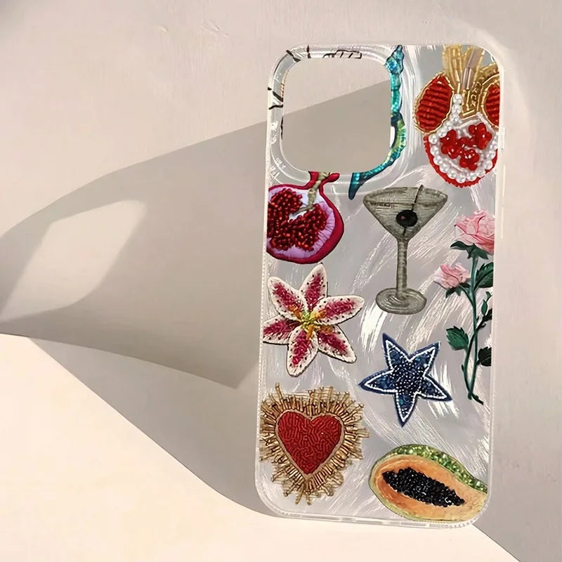 Beaded Pattern Phone Case