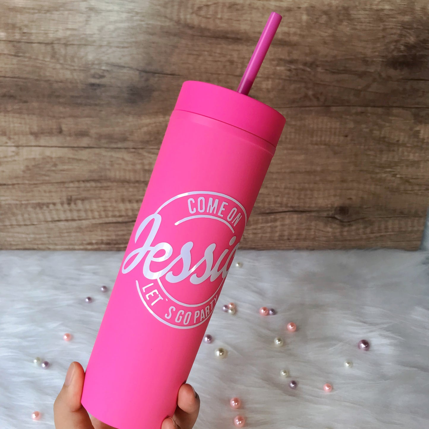 Personalised Barbie Tumbler Cup