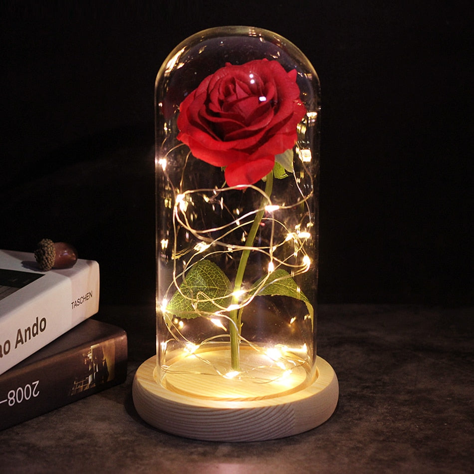 SALE Light Up Rose Domes