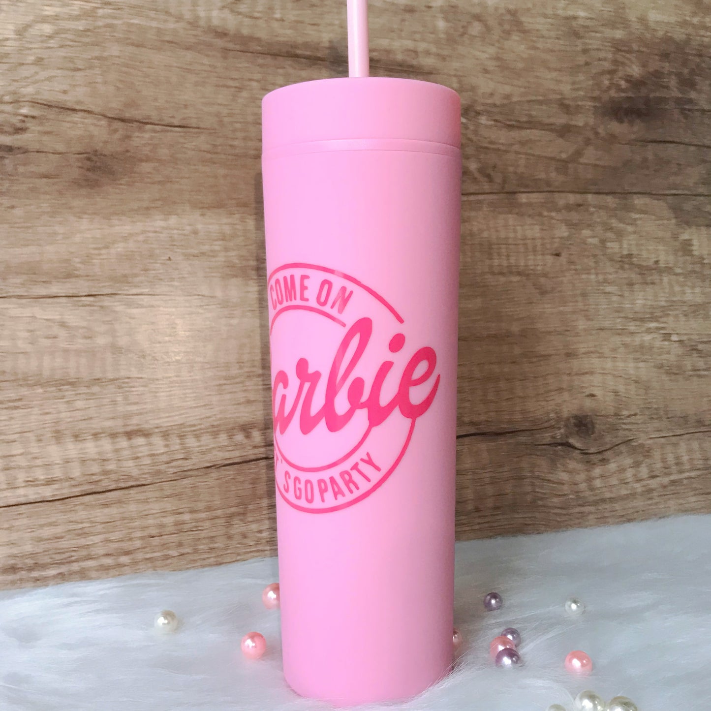 Personalised Barbie Tumbler Cup