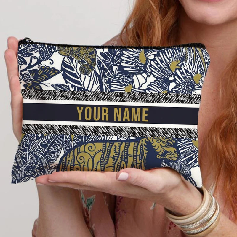 Custom Makeup & Tote Handbag Set
