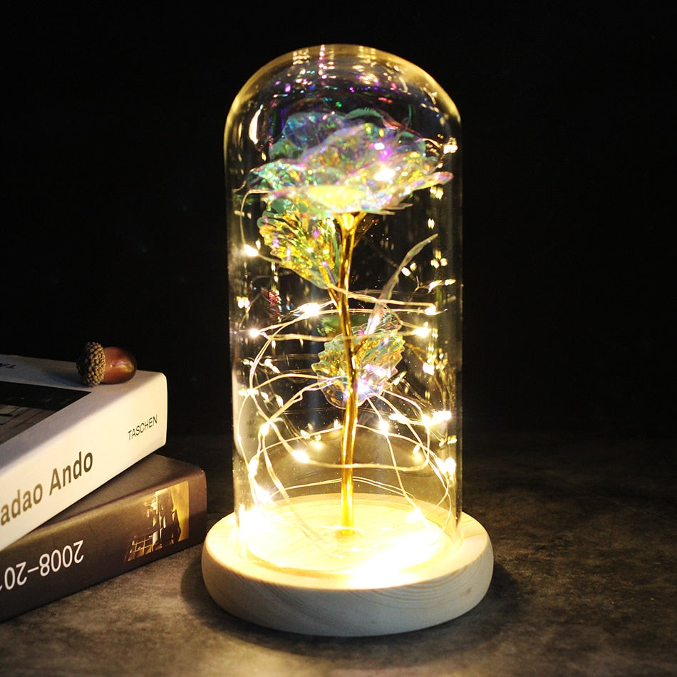 SALE Light Up Rose Domes