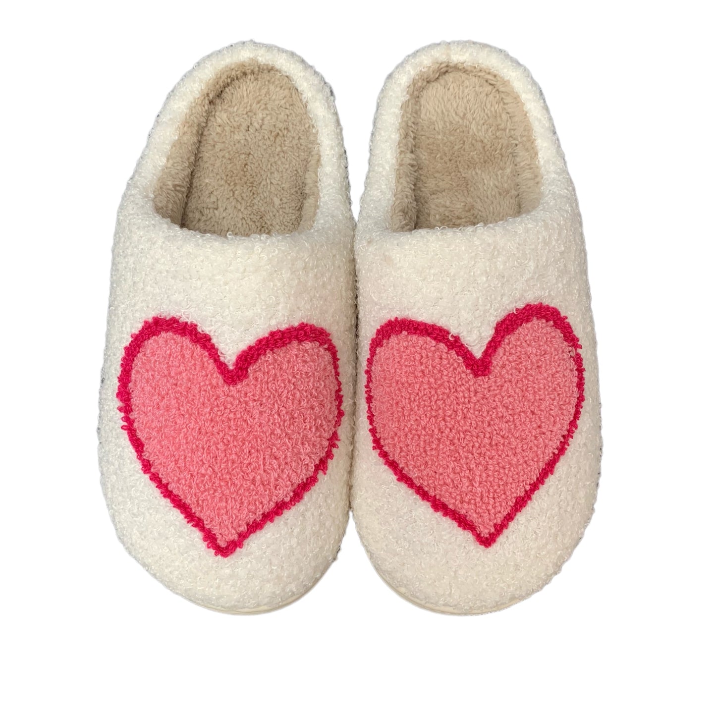 Love Heart Cozy Indoor Slippers