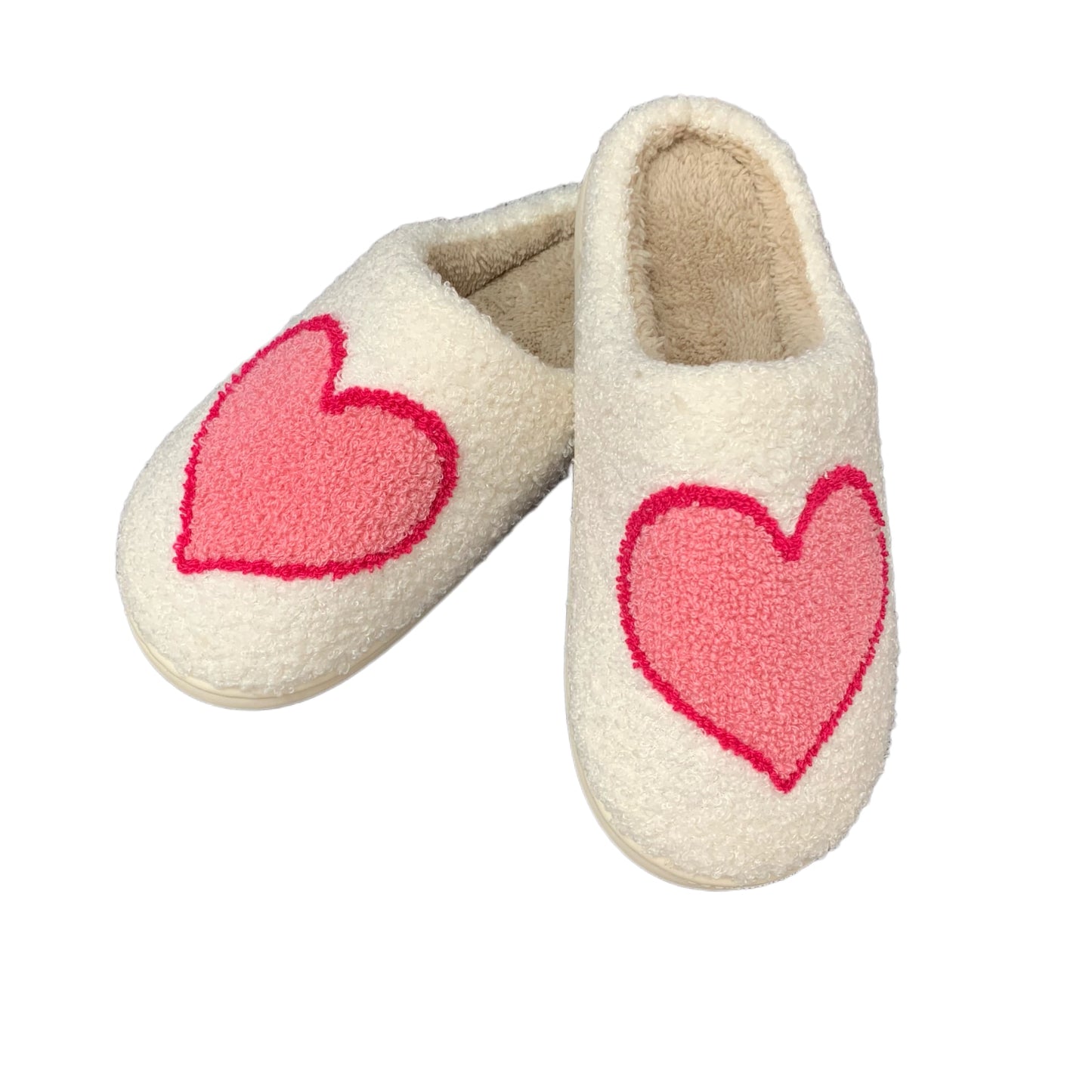 Love Heart Cozy Indoor Slippers