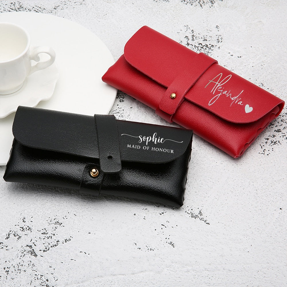 Personalised Bridesmaid Gifts Sunglasses Case