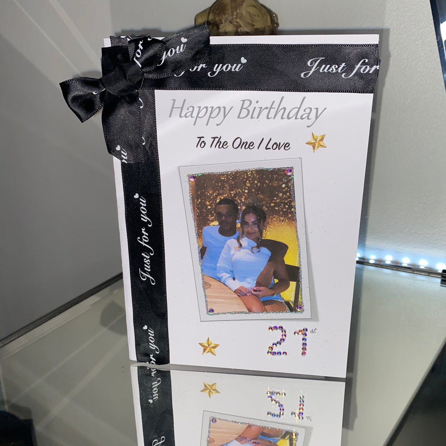 Men’s Ribbon photo Cards