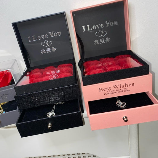 rose jewellery gift box