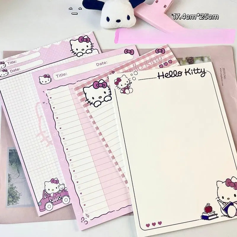 30 Sheet Hello Kitty Book Tearable Note Book Stationery