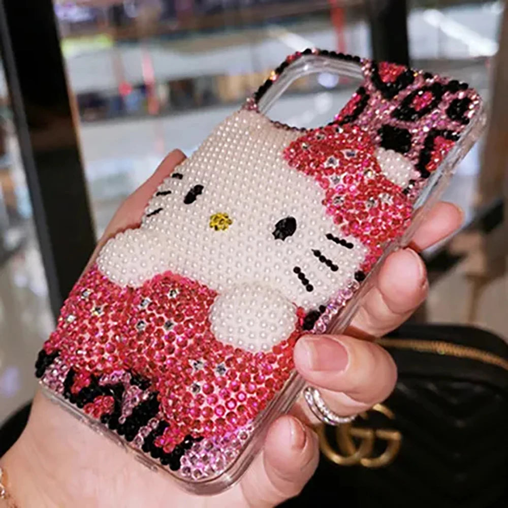 Kitty Bling Bling Phone Cases