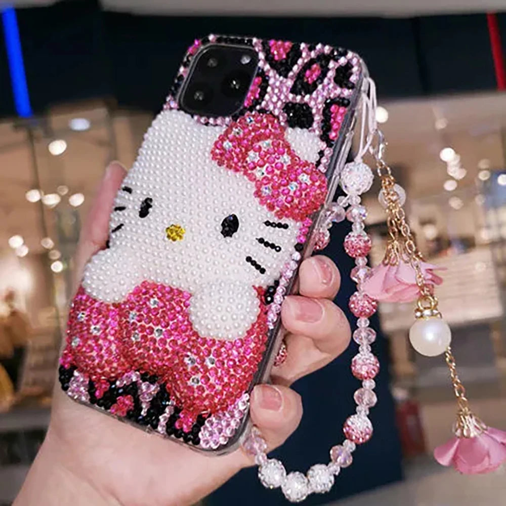 Kitty Bling Bling Phone Cases