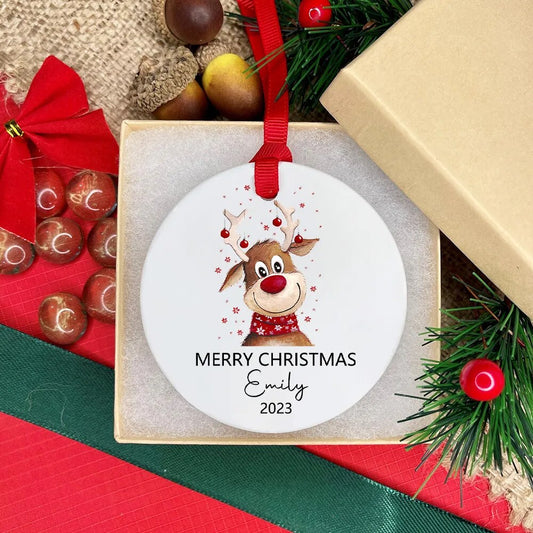 Personalised Christmas Ornament Keepsake Gift