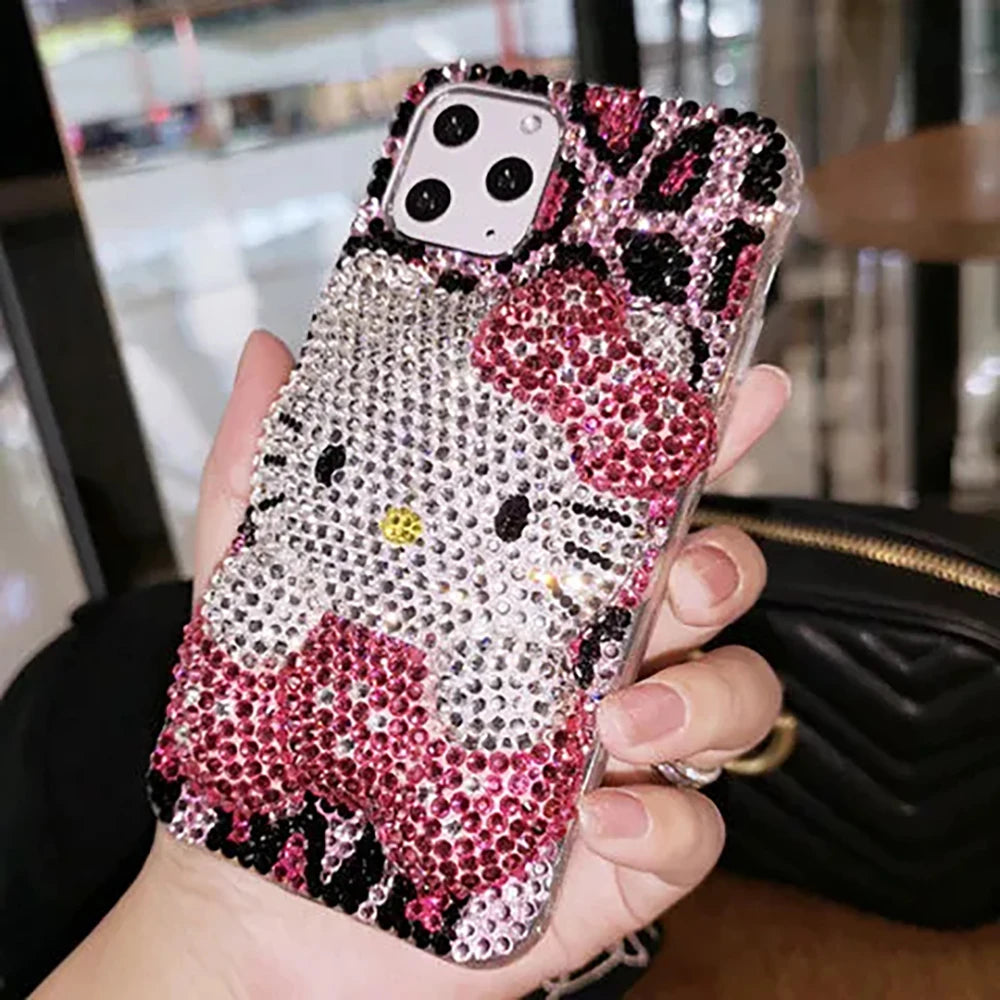 Kitty Bling Bling Phone Cases