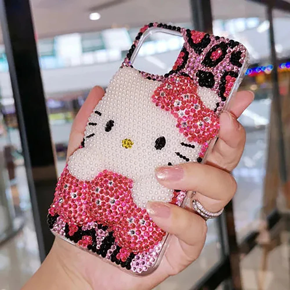 Kitty Bling Bling Phone Cases