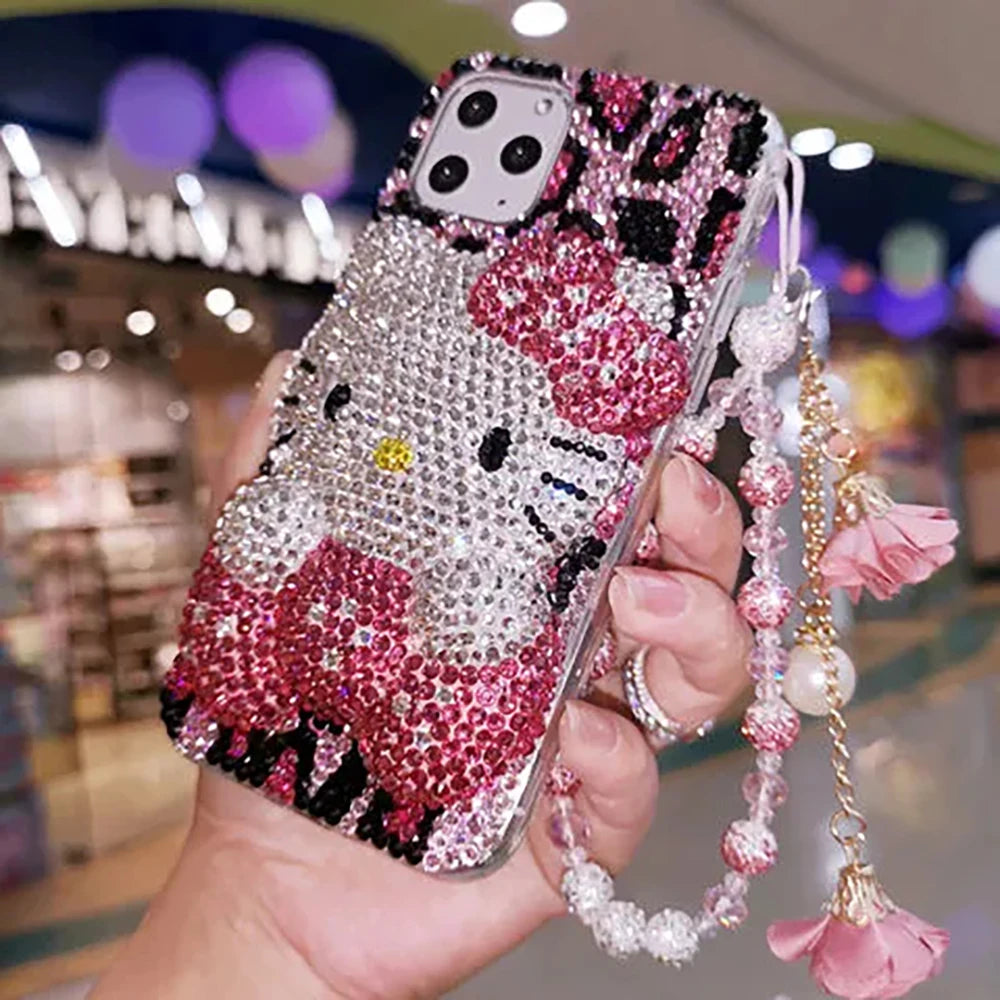 Kitty Bling Bling Phone Cases