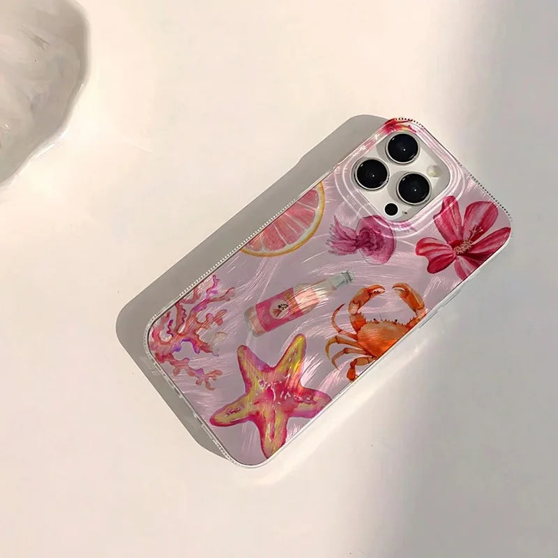 Pink beachy case