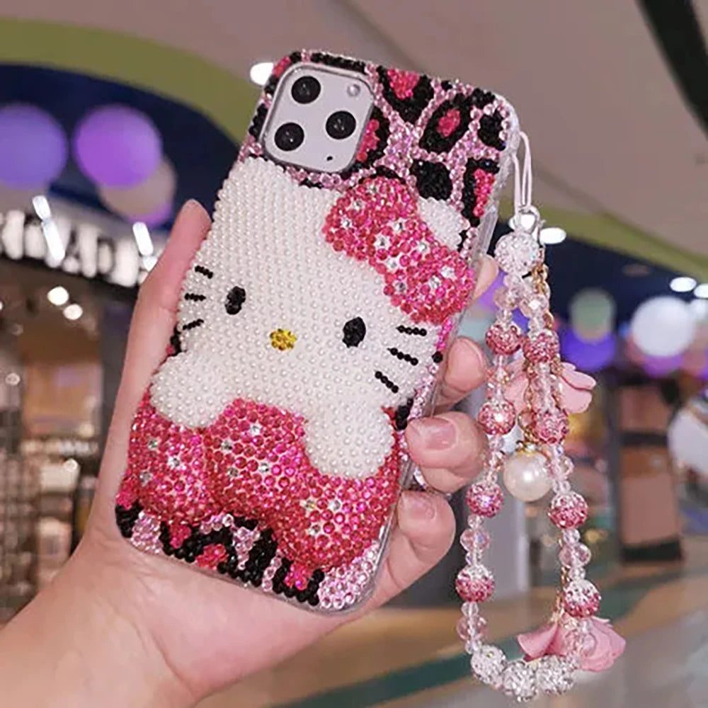 Kitty Bling Bling Phone Cases