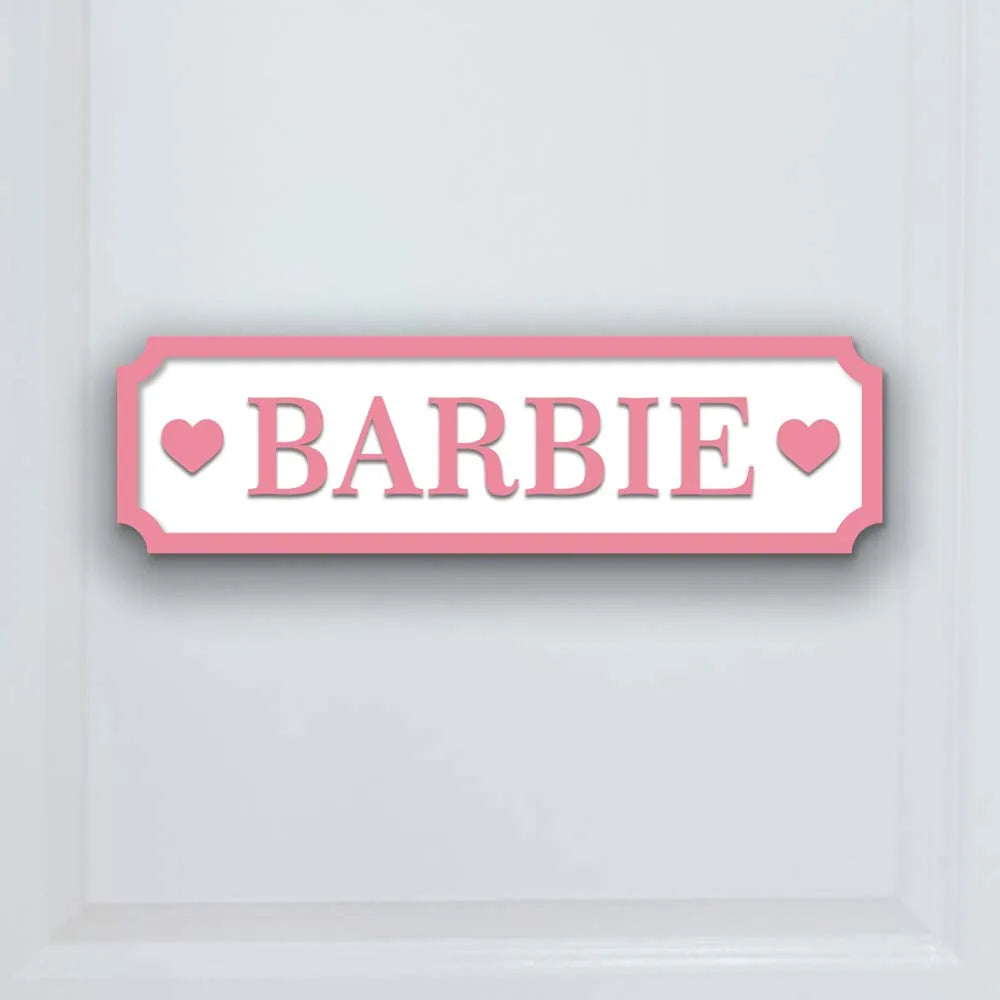 Custom Engraved Baby Name Door Sign Personalized Wooden Nursery Plaque for Boys & Girls Unique Room Décor Perfect Newborn Gift