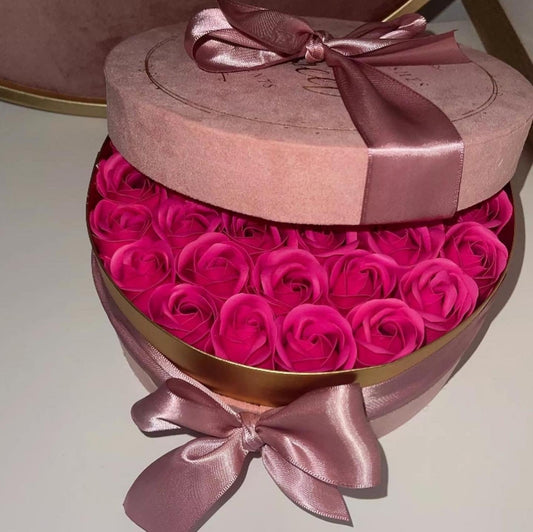 Forever Lasting Soap Flower Rose Box gift