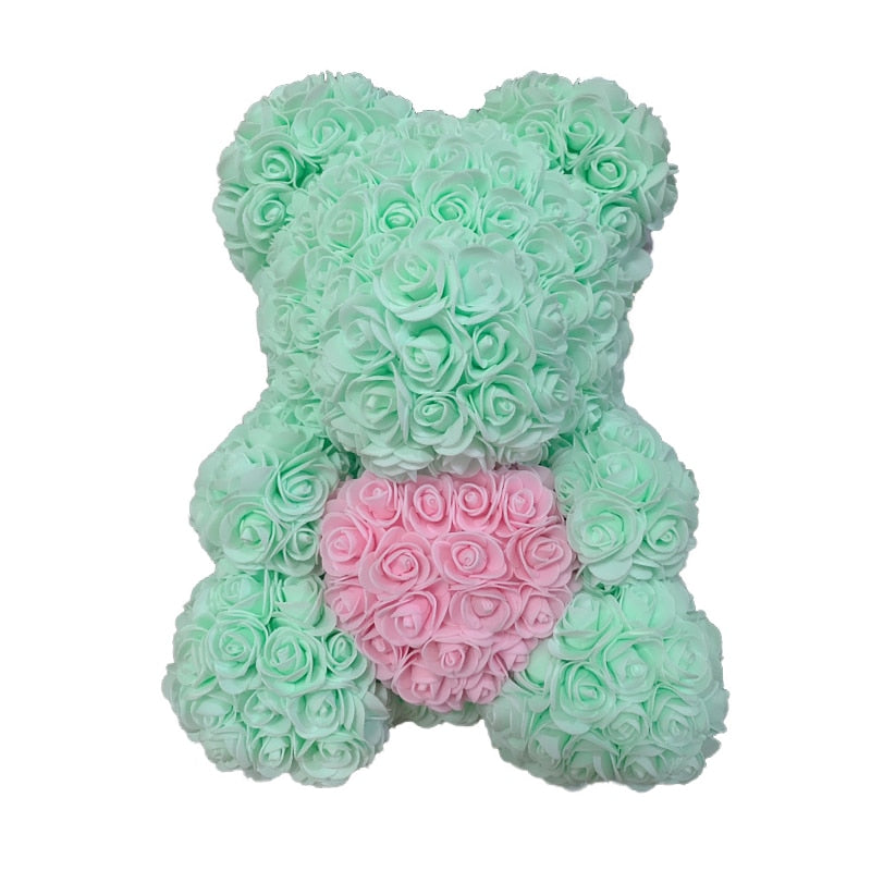 Flower Rose Teddy Bear