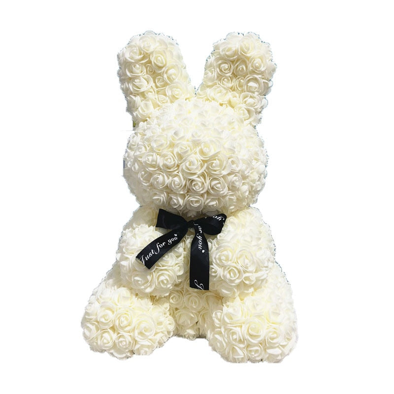 Roses Bunny Eternal Flower Rabbit Gifts