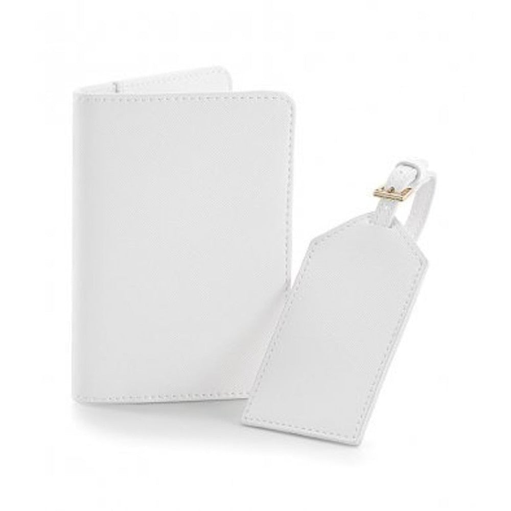 Personalised Passport Holder and Luggage Tag Travel Sets