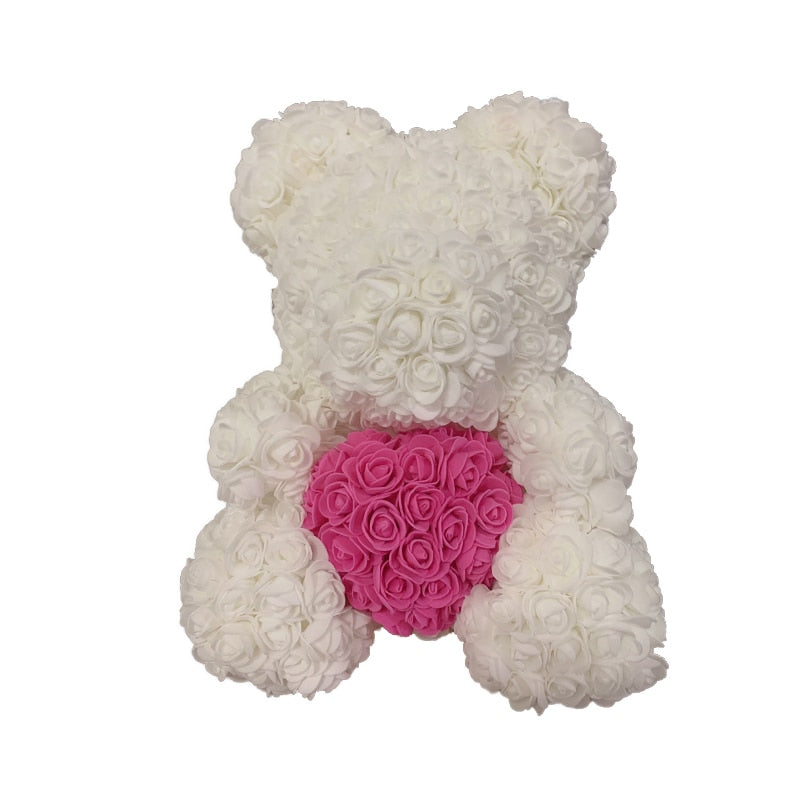 Flower Rose Teddy Bear