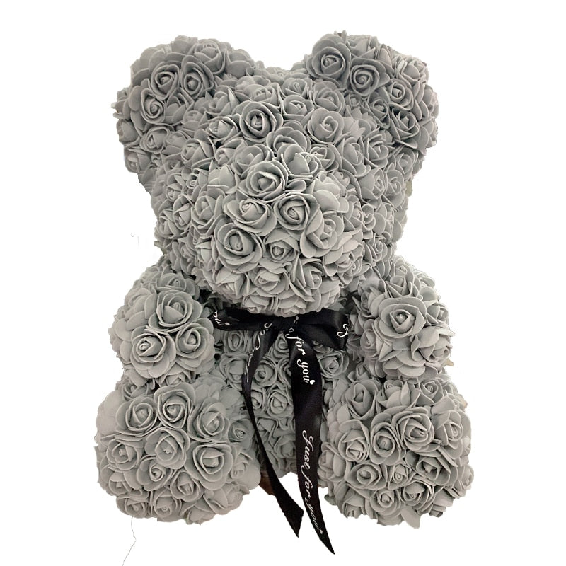 Flower Rose Teddy Bear