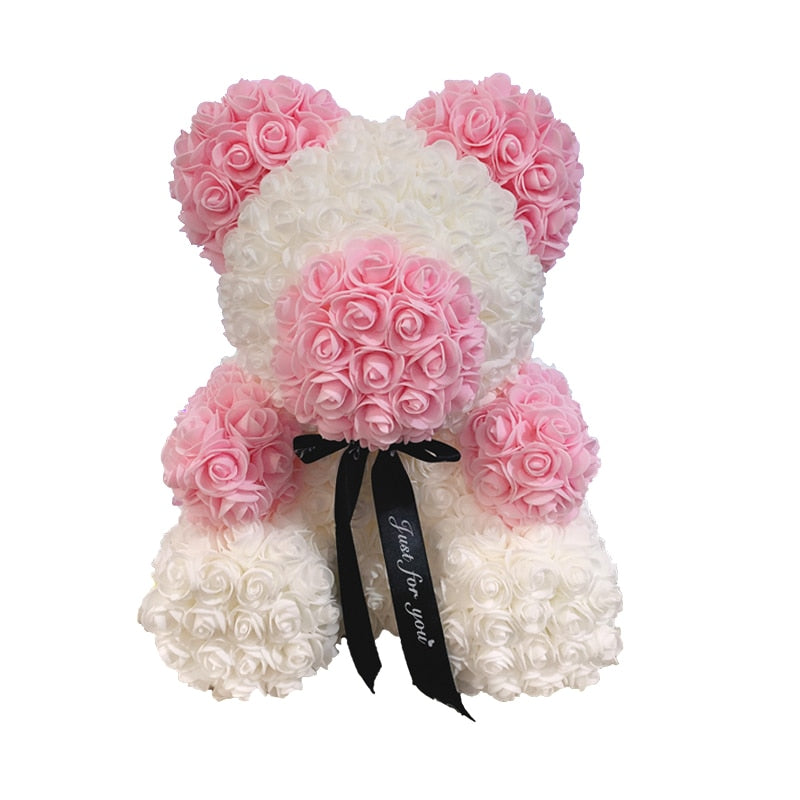 Flower Rose Teddy Bear