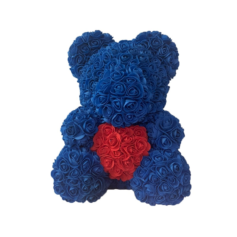 Flower Rose Teddy Bear