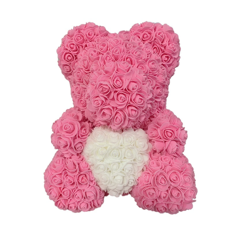 Flower Rose Teddy Bear