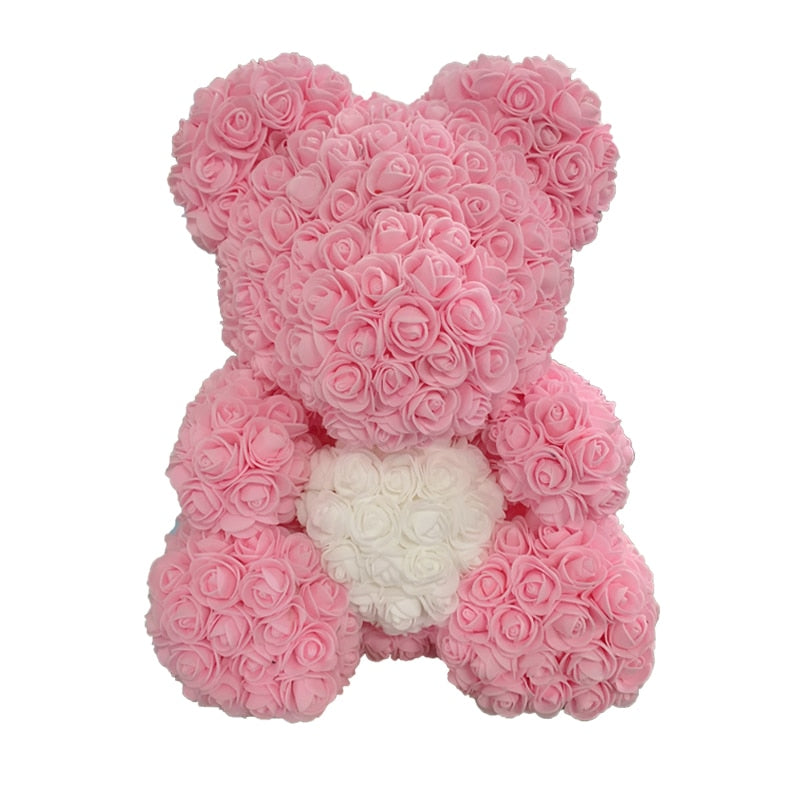 Flower Rose Teddy Bear