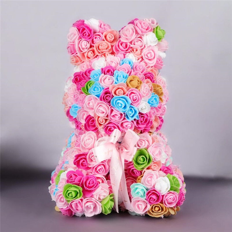 Roses Bunny Eternal Flower Rabbit Gifts