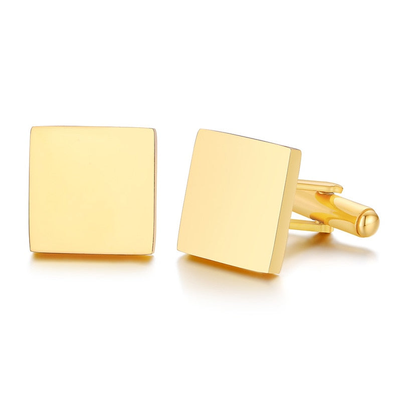 Engraved Initial Cufflinks