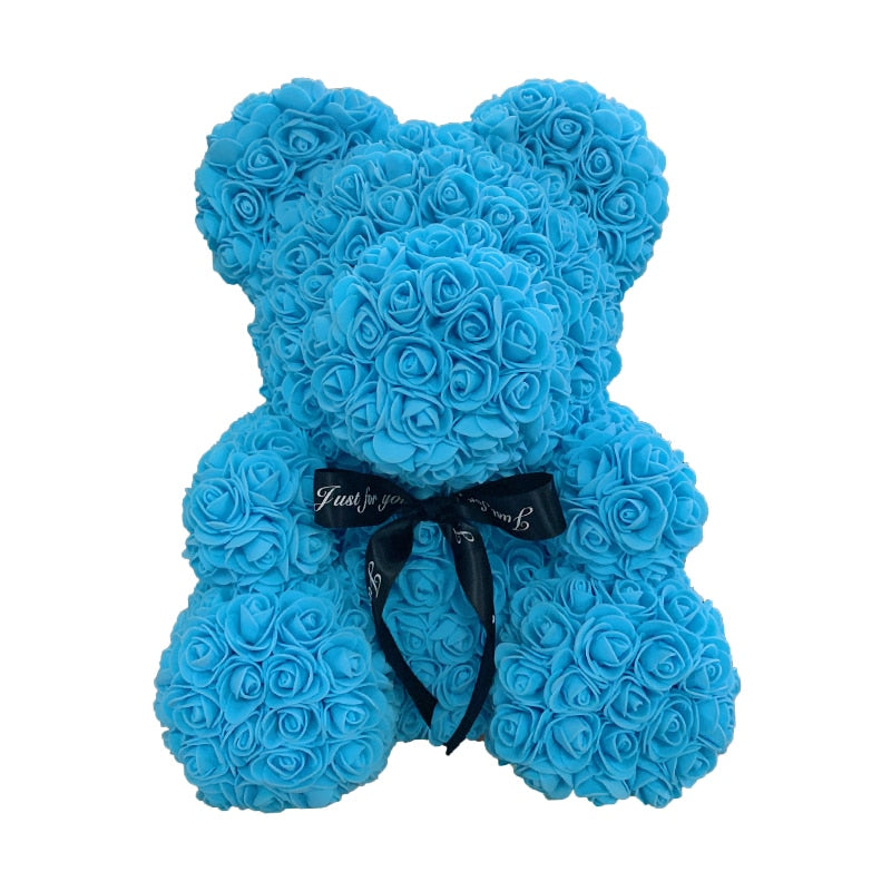 40cm Rose Flower Teddy Bear