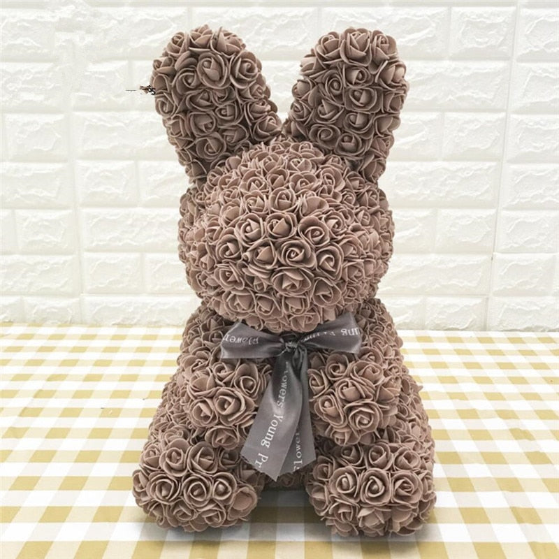 Roses Bunny Eternal Flower Rabbit Gifts