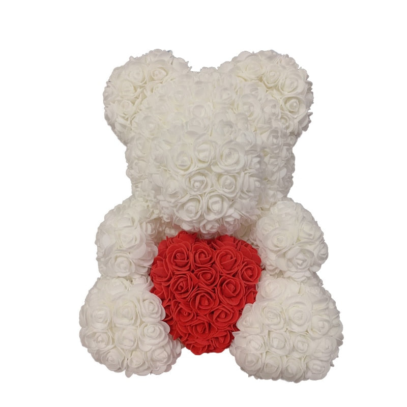 Flower Rose Teddy Bear