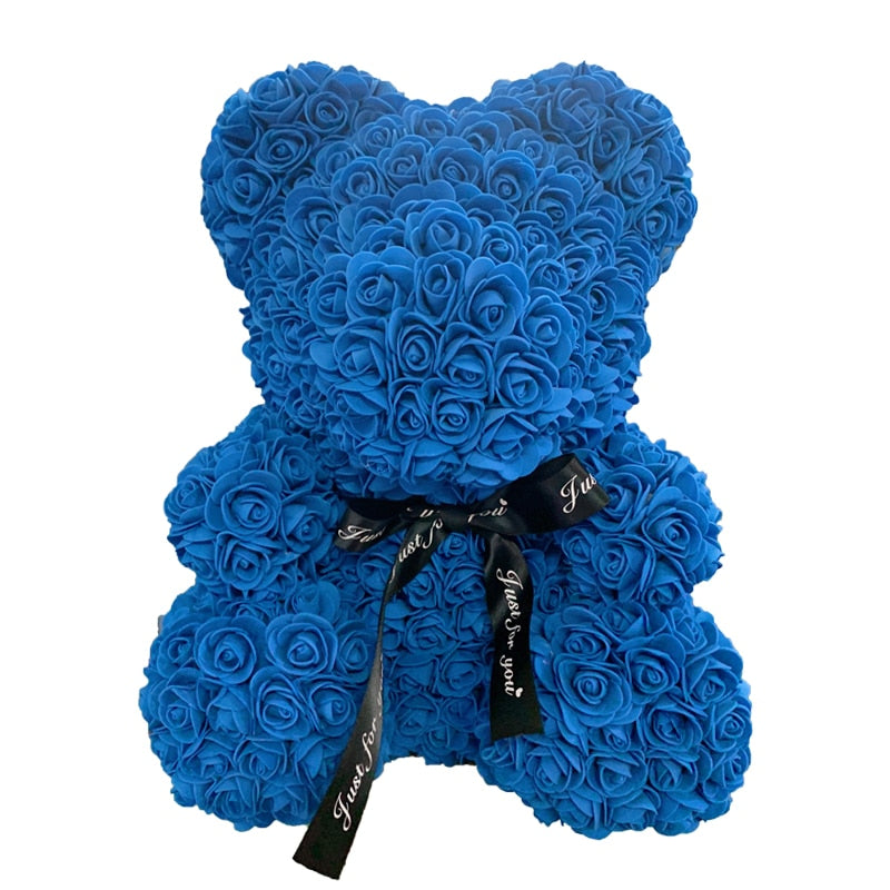 Flower Rose Teddy Bear