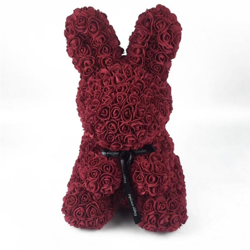 Roses Bunny Eternal Flower Rabbit Gifts