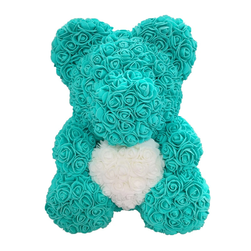 Flower Rose Teddy Bear