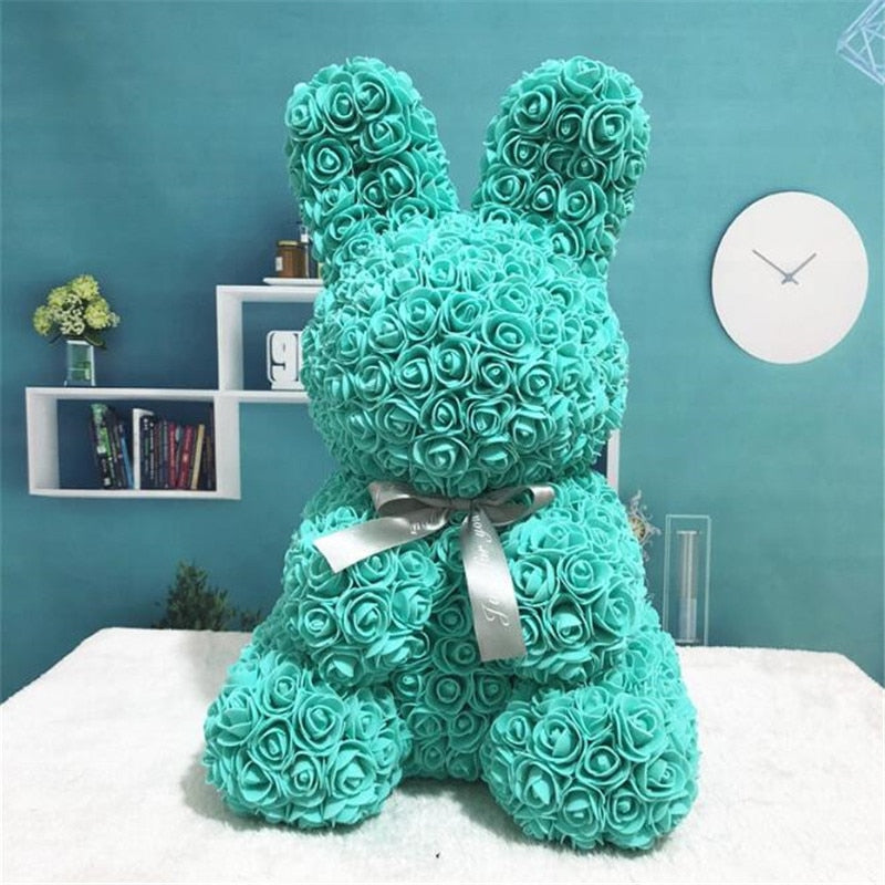 Roses Bunny Eternal Flower Rabbit Gifts