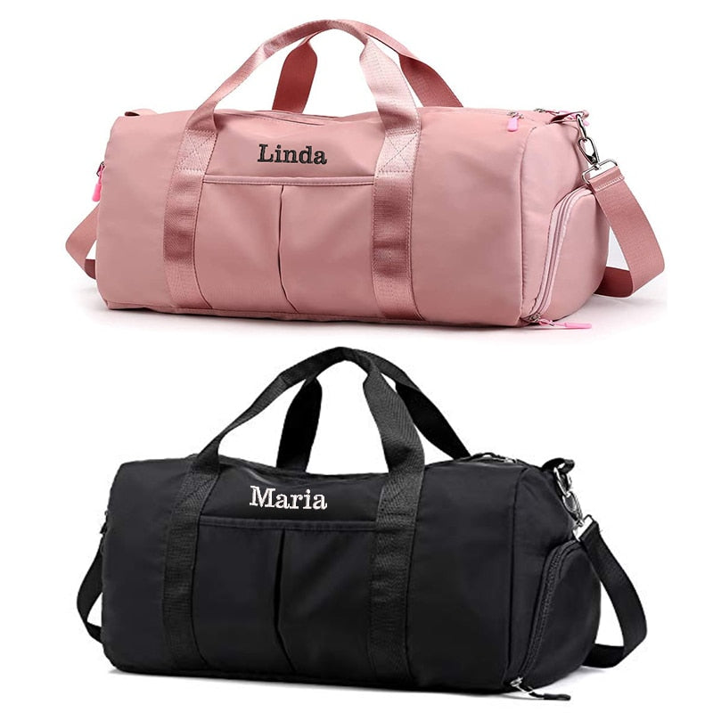 Personalised Duffel Travel Sports Gym Weekender Bag