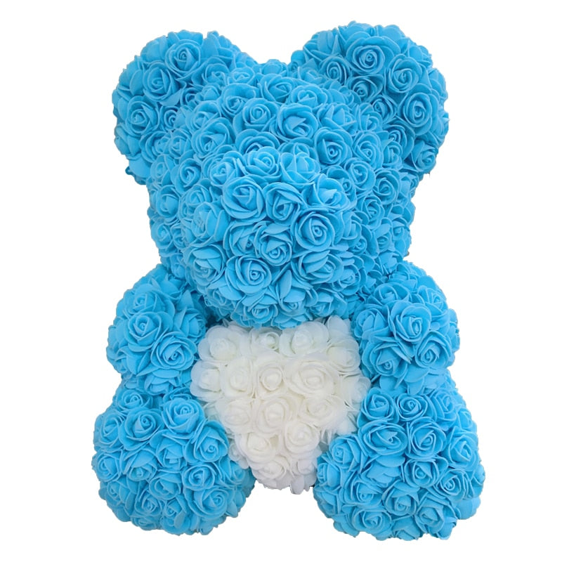 Flower Rose Teddy Bear