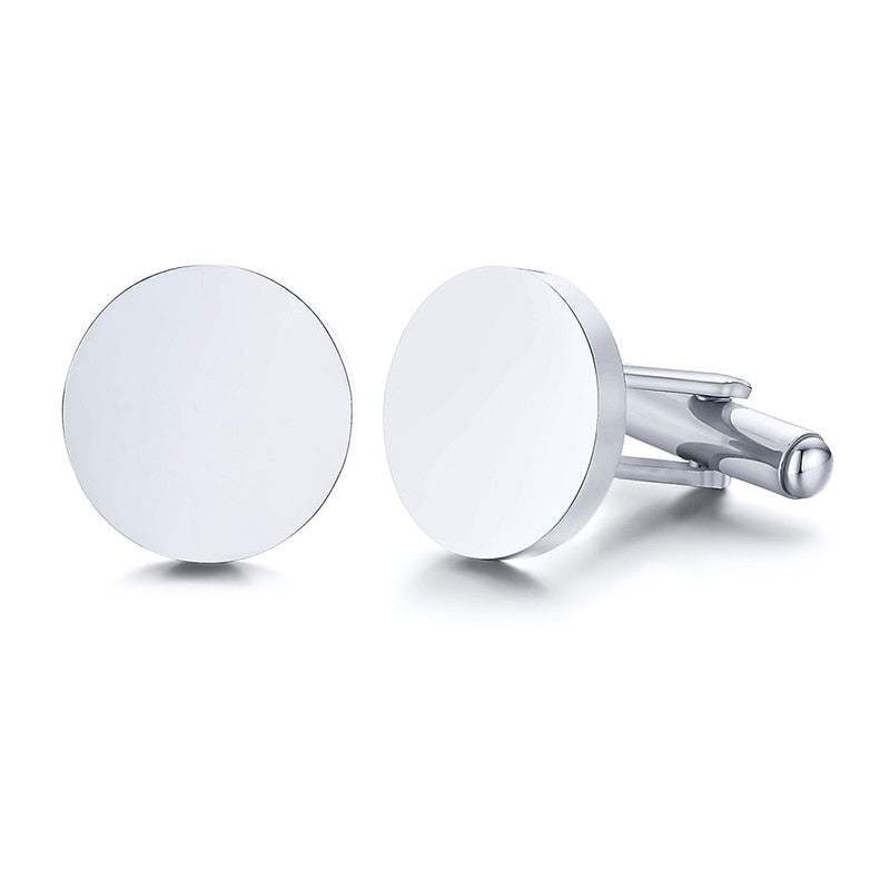 Engraved Initial Cufflinks