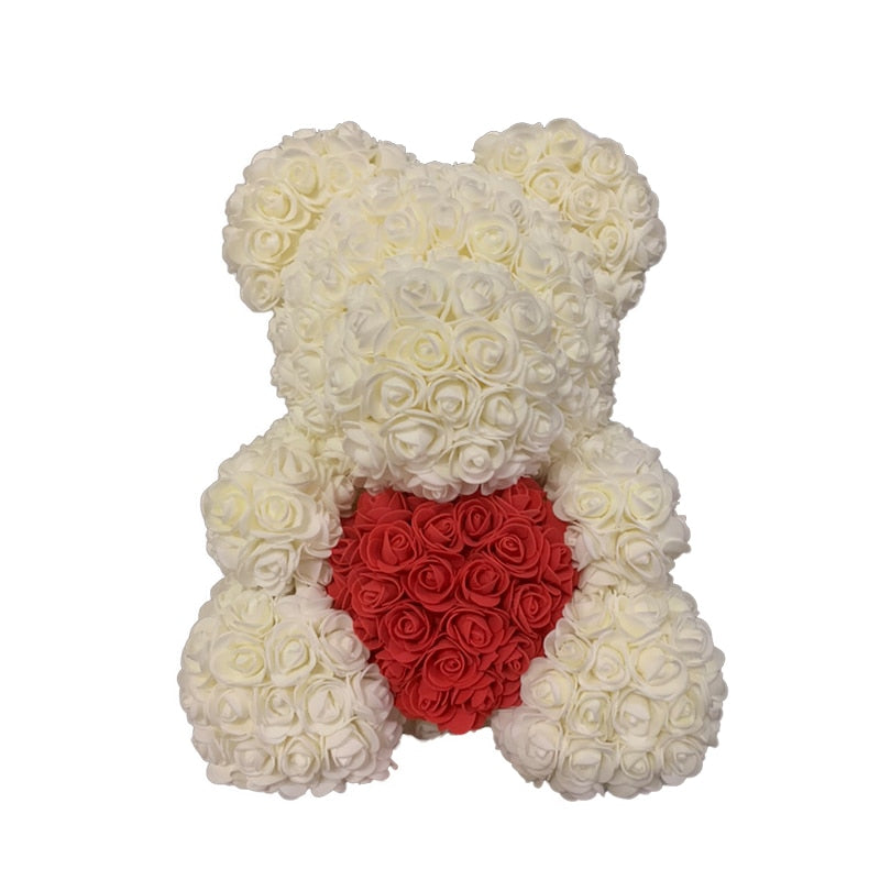 Flower Rose Teddy Bear