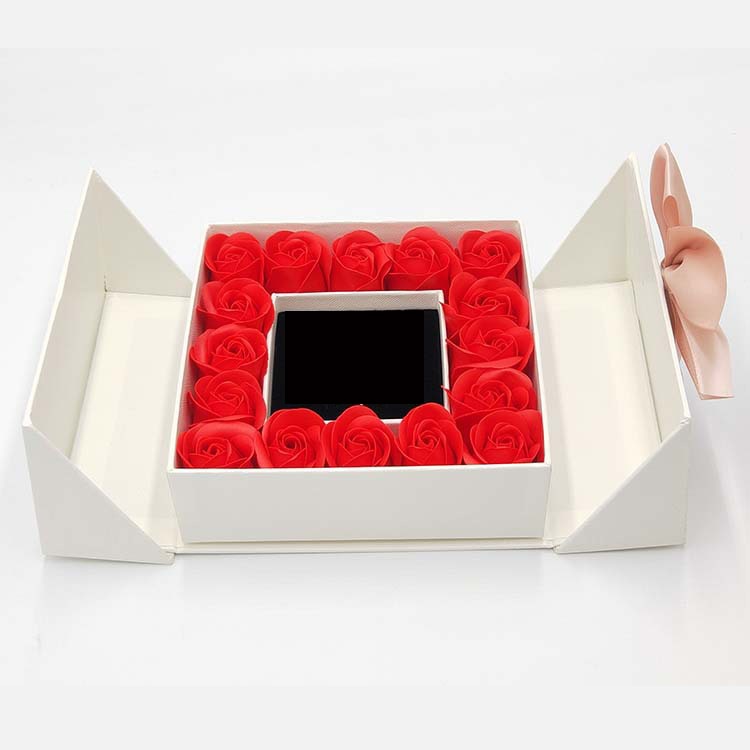 Artificial Rose Flower Box