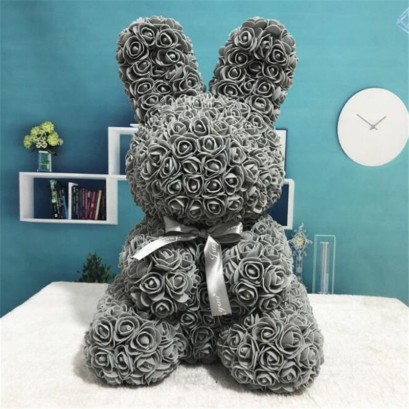 Roses Bunny Eternal Flower Rabbit Gifts